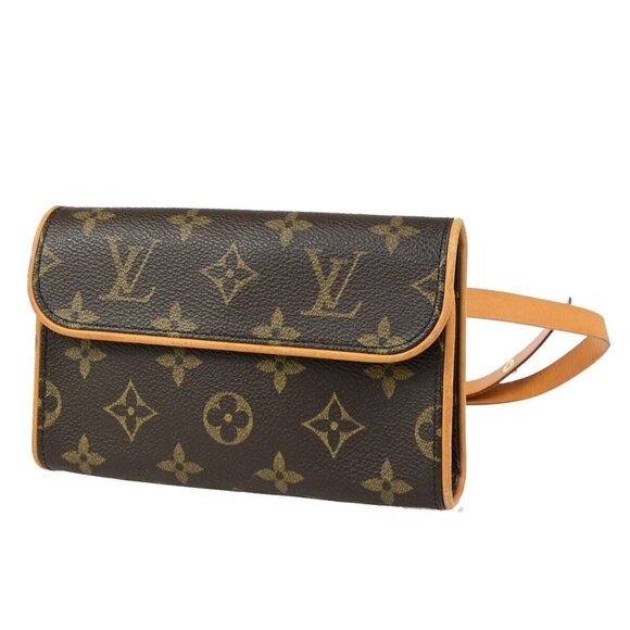 LOUIS VUITTON Pochette Florentine Bum Bag XS Monogram Leather BN M51855 80FB261